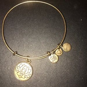 Alex and ani lotus bangle